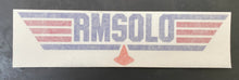 Load image into Gallery viewer, RMSOLO "Maverick" Sticker