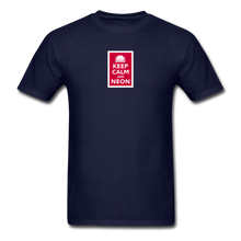 Load image into Gallery viewer, Keep Calm and NEON - navy