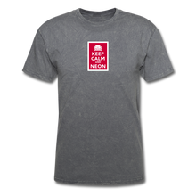 Load image into Gallery viewer, Keep Calm and NEON - mineral charcoal gray