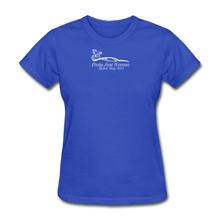 Load image into Gallery viewer, Pretty Fast Woman Dark T- Shirts - royal blue
