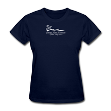 Load image into Gallery viewer, Pretty Fast Woman Dark T- Shirts - navy