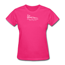 Load image into Gallery viewer, Pretty Fast Woman Dark T- Shirts - fuchsia