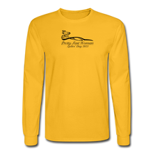 Load image into Gallery viewer, Pretty Fast Woman Unisex Light Colors Long Sleeve Shirts - gold