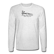 Load image into Gallery viewer, Pretty Fast Woman Unisex Light Colors Long Sleeve Shirts - light heather gray