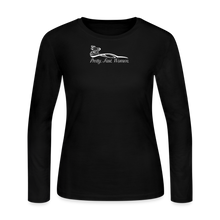 Load image into Gallery viewer, Women's Long Sleeve Jersey T-Shirt - black