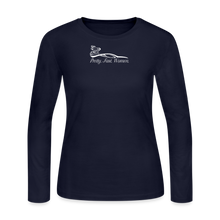 Load image into Gallery viewer, Women's Long Sleeve Jersey T-Shirt - navy
