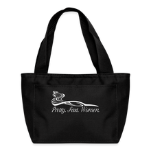 Load image into Gallery viewer, Pretty. Fast. Women. 2022 Lunch Bag - black