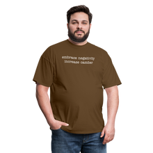 Load image into Gallery viewer, Embrace negativity (Dark Colors) - brown