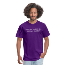 Load image into Gallery viewer, Embrace negativity (Dark Colors) - purple