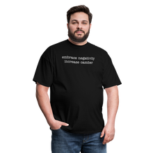 Load image into Gallery viewer, Embrace negativity (Dark Colors) - black