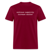 Load image into Gallery viewer, Embrace negativity (Dark Colors) - burgundy