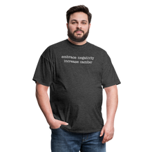 Load image into Gallery viewer, Embrace negativity (Dark Colors) - heather black