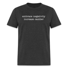 Load image into Gallery viewer, Embrace negativity (Dark Colors) - heather black