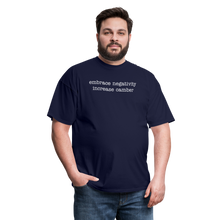 Load image into Gallery viewer, Embrace negativity (Dark Colors) - navy